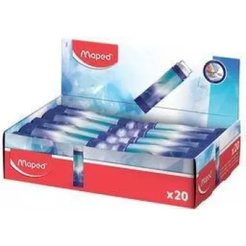 Maped ARCTIC Gumka plastikowa, wysuwana w stylu szminki, pudełko ekspozycyjne 20 sztuk 152027
