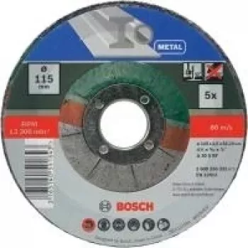 Bosch A 30 S BF Tarcza tnąca, 115 mm x 1,0 mm x 22,23 mm, z wgłębieniem, 5 sztuk 2609256332