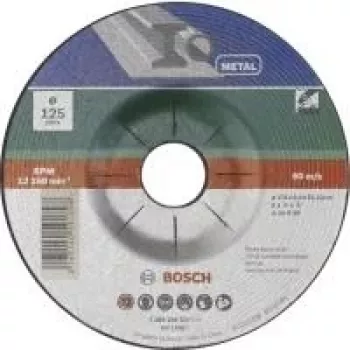 Bosch 2609256339 Tarcza szlifierska z obniżonym środkiem 230 mm, otwór 22,23 mm, A 24 S BF, 1 sztuka