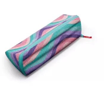 Maped Effect Pastel Softy Waves XXL piórnik, trójkątny, dwustronny, pastelowe fale 931913