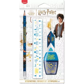 Maped Harry Potter zestaw do pisania dla dzieci, 4 elementy, blister 981879