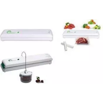 Little Balance LB 8315 Happy Saver Eco 2-w-1 Zgrzewarka próżniowa, Biała