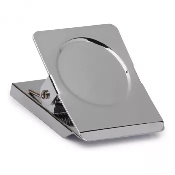 MAUL Klips do papieru z magnesem, 40 mm, srebrny, solidna stal ze mocną sprężyną 2194096