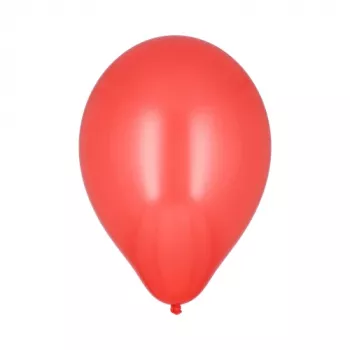 PAPSTAR Czerwone balony lateksowe, średnica 250 mm, opakowanie 100 szt., kompatybilne z helem 18950