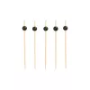 PAPSTAR Szpadki do Finger Food Black Pearl, 125 mm, Bambusowe, 200 sztuk 11300
