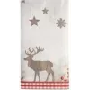 PAPSTAR świąteczny obrus X-Mas Deer, airlaid podobny do tkaniny, 120 x 180 cm, 1 szt. (37225)