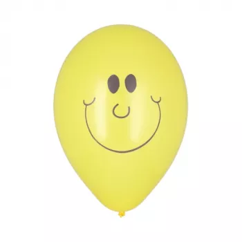 PAPSTAR żółty balon lateksowy Sunny, średnica 250 mm, obwód 800 mm, 1 sztuka 19463