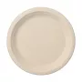 PAPSTAR Pure talerz z trzciny cukrowej, okrągły, 230 mm, 50 szt., kompostowalny, odporny na mikrofale 89866