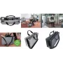 SIGEL Business Felt Bag Desk Sharing Bag Classic L, szary filc syntetyczny, 2 uchwyty do noszenia i regulowany pasek na ramię, 1 sztuka (BA409)
