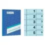 AVERY Garderobennummern Formularbuch 1-500, A6, 100 Blatt, vorgestanzt zum Aufhängen (867)