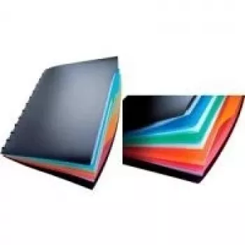 DURABLE DURALOOK® STYLE A4 Display Book z 20 przezroczystymi kieszeniami, czarny 243501