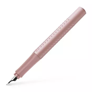 Faber-Castell GRIP 2011 Pióro wieczne, różowe, stalówka średnia 140808