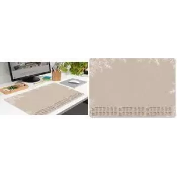 SIGEL H6316 Naturalna podkładka na biurko z papieru eukaliptusowego, 595 x 410 mm (DIN A2), 30 arkuszy, 80 g/m², klejona