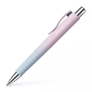 Długopis Faber-Castell Poly Ball Urban, Blushing Sky, niebieski tusz, 0,6 mm XB, antypoślizgowy uchwyt 241131