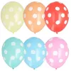 PAPSTAR Dots balony lateksowe w mieszanych kolorach, 29 cm, 100 sztuk 84525