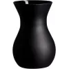 Ritzenhoff & Breker ANNALENA Matowa Czarna Szklana Wazon Stożkowy, 180 mm 816693