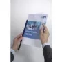 DURABLE A4 listwy zaciskowe do bindowania, pojemność 100 arkuszy, przezroczysty PP, opakowanie 50 szt. 293919