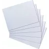Herlitz Karty indeksowe DIN A4, linia, białe, 170 g/m², bezdrzewne, niebieska linia, dwustronne (10621282)