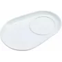 Ritzenhoff & Breker BIANCO Owalny Zestaw Podkładek Porcelanowych, 125 x 180 x 20 mm, Biały, 6 Sztuk 425895