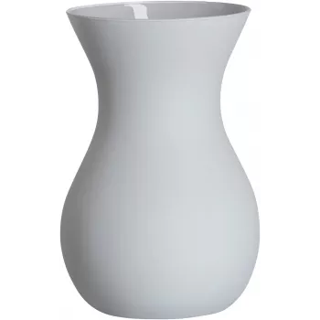 Ritzenhoff & Breker ANNALENA szary matowy szklany stożkowy wazon na kwiaty, 180 mm 816723