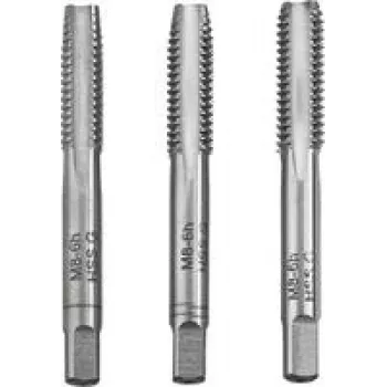 KWB 443304 Zestaw gwintowników ręcznych M4 x 0,7 mm DIN 352 HSS, 3-częściowy