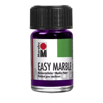 Farba do marmurkowania Marabu Easy Marble, 15 ml, Ametyst 081, Szybkoschnąca, do marmurkowania przez zanurzenie 13050039081