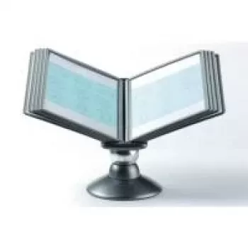 DURABLE SHERPA motion TABLE 10 System wyświetlania referencyjnego, 10 paneli A4, czarny 558737