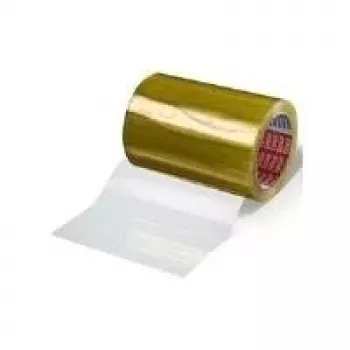 tesa 4204 Taśma pakowa PP o niskim poziomie hałasu, 200 mm x 66 m, przezroczysta, 9 rolek (04204-00252-06)