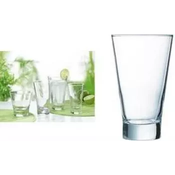 Esmeyer Arcoroc Shetland Szklanka do Picia, 350 ml, Szkło, Zmywarka, Ciężka Podstawa, 1 Sztuka 410-343