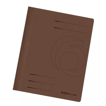 10 herlitz Segregatory na dokumenty z tektury brązowe DIN A4 10900223