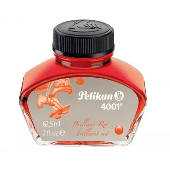 Pelikan 4001 Brilliant Red atrament butelka 62,5 ml 329169