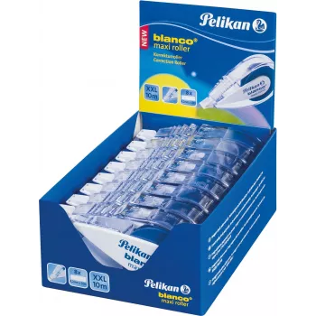 Pelikan blanco Maxi korektor w taśmie, 4,2 mm x 10 m, bez rozpuszczalników, biały 340315