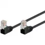 Wentronic 96086 kabel krosowy Cat5e U/UTP RJ45, czarny