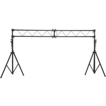Eurolite Show Stand III system kratownicowy ze statywami trójnożnymi, obciążenie 50 kg, szerokość 300 cm, czarny 59007030