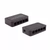 SHIVERPEAKS BS08-01110 5-portowy niezarządzany przełącznik Fast Ethernet na biurko, 10/100 Mbps, czarny