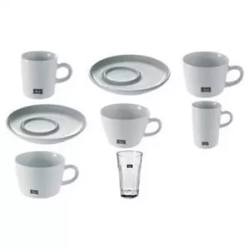 Szklanki Melitta Latte Macchiato M-Cups, 330 ml, kryształ ołowiowy, wysokość 130 mm - 12 sztuk (18990)