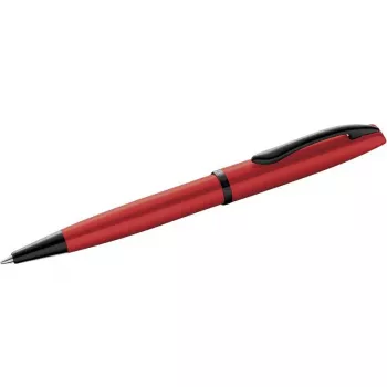 Pelikan Jazz Noble Elegance Długopis, Czerwony Metal, Mechanizm Skrętny, Niebieski Tusz Średni 300010128