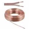 Wentronic Goobay kabel głośnikowy przezroczysty CU, rolka 10 m, 2 x 2,5 mm² 15130