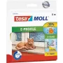 tesamoll 6m taśma uszczelniająca do drzwi/okien samoprzylepna brązowa (05463-00121-00)