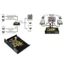 EXSYS EX-3455 2-portowy kontroler RAID SATA III 6Gbps PCIe 2.0 x1 (RAID 0/1, ASMedia ASM1061, Low Profile)