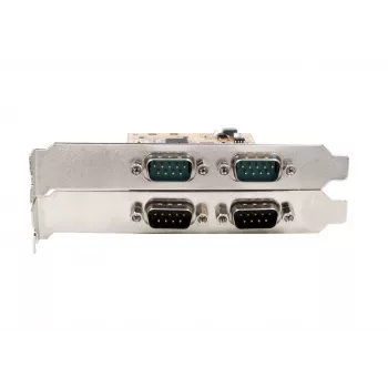 EXSYS EX-45034IS 4-portowa karta szeregowa RS-232 PCI Express z izolacją optyczną 2,5 kV