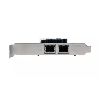 EXSYS EX-6072POE-2 Dwukanałowa karta Gigabit Ethernet PCIe z PoE, Low Profile