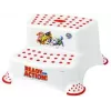 keeeper kids Igor Paw Patrol 2-stopniowy podest, biały z nadrukiem, nośność 120 kg, antypoślizgowy 1003210013700