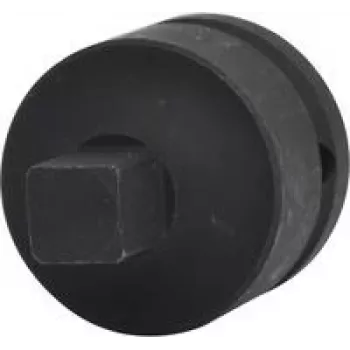Adapter do nasadek udarowych KS TOOLS 3/4 inch żeński x 1/2 inch męski, stal CrMo, fosforanowany, 45 mm, DIN 3121 / ISO 1174 (515.1372)