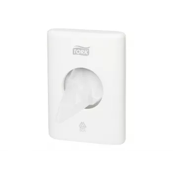 Tork 566000 Uchwyt na worki na śmieci, wewnętrzny, biały
