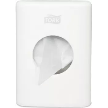 Tork 566000 Uchwyt na worki na śmieci, wewnętrzny, biały