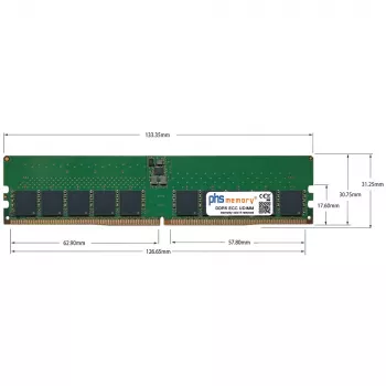 PHS-memory 48GB DDR5 ECC UDIMM 5600MHz PC5-44800E Moduł pamięci dla ASRock PHANTOM GAMING B850I Lightning WiFi SP571683