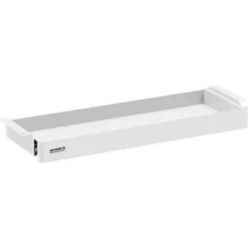 SpeaKa Professional SP-DA163-W szuflada pod biurko, biała, 73 mm wysokości wewnętrznej, stal SP-14124328