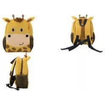 Plecak do przedszkola Faber-Castell Eberhard Faber Mini Kids Giraffe, poliester, 180 g, żółto-brązowy 577604
