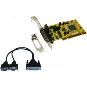 EXSYS EX-42372IS 2-portowa karta szeregowa PCI RS-422/485 z ochroną przeciwprzepięciową, Low Profile
